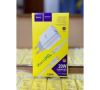 Bộ sạc 2 đầu Type C bộ sạc HOCO C80A sạc nhanh PD20W ( Type C to Type C) chân tròn EU ( cốc sạc 1 cổng USB 3.0 + 1 cổng Type C PD20W)  có VAT