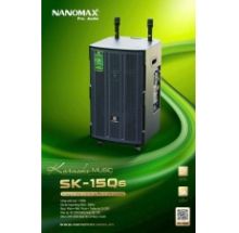 Loa Kéo Nanomax SK-15Q6 Bass 40cm 1100w Karaoke Bluetooth
