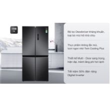 Tủ lạnh Samsung Inverter 488 lít Multi Door RF48A4000B4-SV