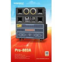Loa Kéo Bình & Điện Nanomax Pro-803A Bass Đôi 40cm 1800w