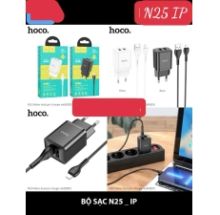 Bộ sạc HOCO N25 IPHONE sạc nhanh 2.1A, 2 cổng USB