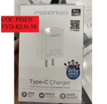 Cốc Pisen FYD-KLN-38 sạc nhanh 20W (PD20W)