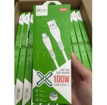 CÁP XMAX XXC02 cáp sạc TYPE C 1M SẠC NHANH 100W 6A 
