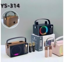 LOA KARAOKE YS 314 kèm 2 mic không dây