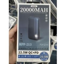 PIN DỰ PHÒNG REMAX RPP 213 20.000mAh sạc nhanh 22.5W