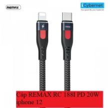 Cáp REMAX RC 188I PD 20W iphone 12
