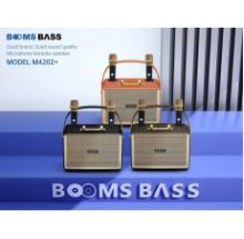 Loa Karaoke Boom bass M4202+ (2mic không dây) BH 6Th