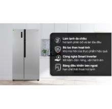 Tủ lạnh LG Inverter 519 lít Side By Side GR-B256JDS