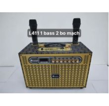 LOA KÉO LEONG L4111 2 MIC (2 tấc)