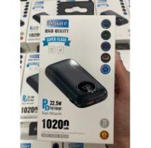 PIN DỰ PHÒNG 5S SPACE J7 10200mAh sạc nhanh 22.5W kèm 2 cáp dây liền