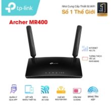 Bộ phát Wifi di động 4G TP-Link Archer MR400 chính hãng