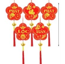DÂY LIỄN TREO TẾT KP230 - 5 DÂY