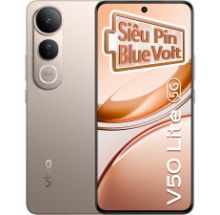 Điện thoại Vivo V50 Lite 5G 12gb 256gb vàng