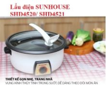Lẩu điện SUNHOUSE SHD4520/ SHD4521