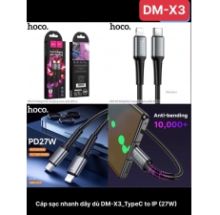 Cáp iphone 13 cáp HOCO DMX3 ( TYPE C TO IPHONE) PD27W + QC3.0