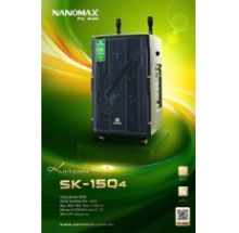 Loa Kéo Nanomax SK-15Q4 Bass 40cm 650w Karaoke Bluetooth