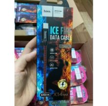Cáp sạc Hoco X14 iphone 1m