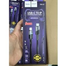 Cáp iphone 13 cáp HOCO DMX7 27W ( TYPE C TO IPHONE) PD27W + QC3.0