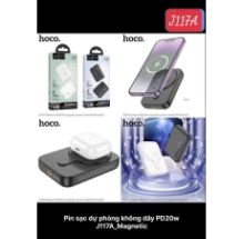 Pin dự phòng HOCO 10000mah J117A PD20W sạc không dây
