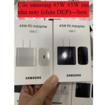 Cốc samsung 45W 45W zin nhà máy (chân DẸP)---box
