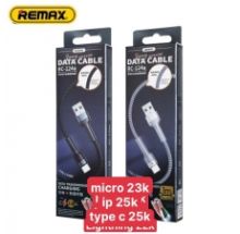 Cáp TYPE C REMAX RC124a PD (dây dù 2.4A)