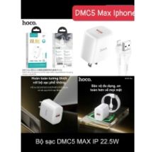 Bộ sạc HOCO DMC5 Max IPHONE sạc nhanh 22.5W 