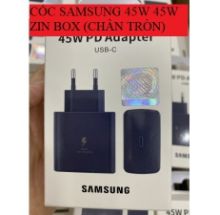 Cốc samsung 45W 45W zin BOX (chân TRÒN)