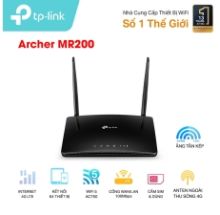 Bộ phát Wifi di động 4G TP-Link Archer MR200 chính hãng