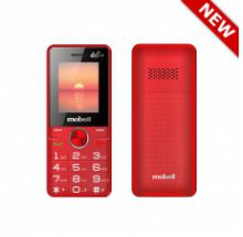 Điện thoại MOBELL M139 4G đỏ