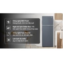 Tủ lạnh Aqua Inverter 358 lít AQR-T410FA(SL)