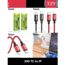 Cáp iphone 13 cáp HOCO X89 ( TYPE C TO IPHONE) - dây dù 1m