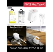 Bộ sạc HOCO DMC5 Max TYPE C sạc nhanh 22.5W
