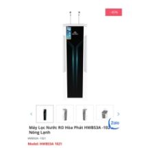 Máy Lọc Nước RO Hòa Phát HWBS3A -1021 - Nóng Lạnh 2 vòi