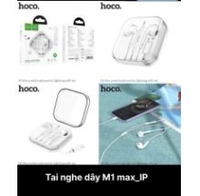 Tai nghe chân lightning Hoco M1 Max chính hãng