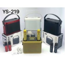 LOA KARAOKE YS 219 (2 mic không dây)