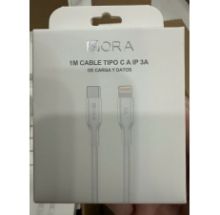 Cáp iphone 13 cáp 1Hora CAB258 dây trơn 1m sạc nhanh 3.0A có VAT (có chiết khấu)
