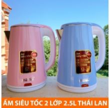 Ấm đun siêu tốc 2 lớp Thái Lan 2,5 lít