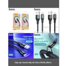 Cáp HOCO HK48 HK48 SAMSUNG dây dù sạc nhanh 3A 