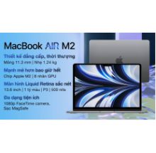 Laptop Apple MacBook Air M2 2022 8GB/256GB/8-core GPU