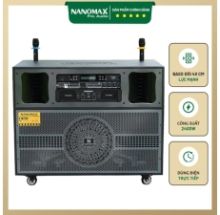 Loa Kéo Điện Nanomax Pro-703 Bass Đôi 40cm 2400w