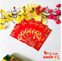 SET 6 BAO LÌ XÌ ĐỎ MAY MẮN