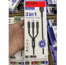 CÁP 3 ĐẦU REMAX RC186