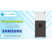 Tủ lạnh Samsung Inverter 382 lít Bespoke RT38CB6784C3SV