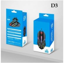 Chuột có dây BAJEAL D3 chuyên game ( có LED)