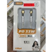 Cáp iphone 13 BYZ X96 (có LED) 33W dây cáp to dài 1m sạc nhanh 33W - 2.4A 