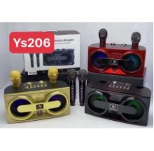 LOA KARAOKE YS 206 (2 mic không dây)