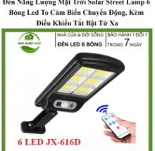 Đèn Năng Lượng Mặt Trời 6 Led JX-616D