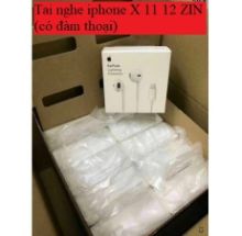 Tai nghe iphone  X 11 12 ZIN (có đàm thoại)