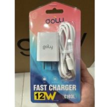 BỘ SẠC IPHONE GOLY C103L, sạc nhanh 12W 