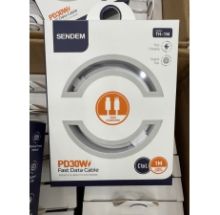 Cáp iphone 13 cáp Sendem TH-1M ( Type C to Lightning) , sạc nhanh chính hãng